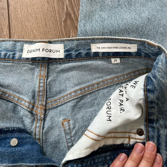 Aritzia Denim Forum The Joni High Rise Loose 29L
Super high-waisted loose jeans - Picture 5 of 6